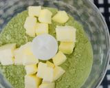抹茶とホワイトチョコのクッキー作り方3写真