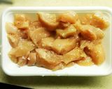 簡単　油少なめ鶏むね肉のさっぱりマリネ作り方3写真