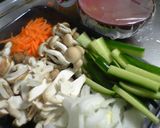 簡単*卵白と野菜の変わり冷しゃぶ作り方1写真