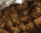 たけのこと鶏肉の生姜風味の旨煮作り方12写真