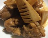 たけのこと鶏肉の生姜風味の旨煮作り方13写真