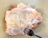 「調味料全部大さじ１」照り焼きチキン作り方1写真