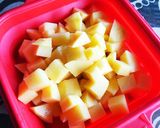 じゃがいもと牛肉のごまドレサラダ作り方1写真