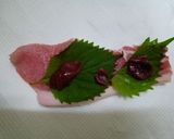 ちそと梅干の豚肉巻き♫作り方2写真