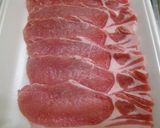 ちそと梅干の豚肉巻き♫作り方1写真