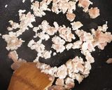 簡単節約☆鶏ひきもやしとチンゲン菜炒め作り方1写真