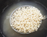 和風ドレで食べるひじきともち麦のサラダ作り方1写真