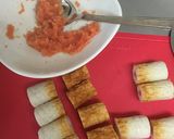 ちくわのタラコ揚げ作り方1写真