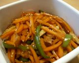 にんじんのきんぴら作り方5写真