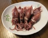 パパも喜ぶ☆ホタルイカの辛子漬け！作り方1写真