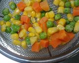 野菜ジュース＊ベジウインナケークサレ作り方1写真