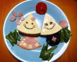 チズとチズオのお花見ロッピー♪作り方3写真