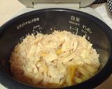筍とあおやぎ貝の炊き込みご飯作り方4写真