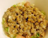 丸ごとトマトとキャベツの納豆サラダ作り方8写真