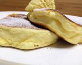★型なし！ふわしゅわスフレパンケーキ★作り方11写真