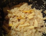筍とあおやぎ貝の炊き込みご飯作り方5写真
