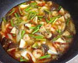 野菜たっぷり!エビチリ卵とじ作り方8写真