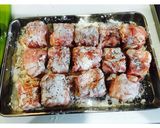 厚揚げ豆腐の肉巻きステーキ作り方2写真