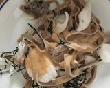 さば缶と そばのサラダ作り方4写真