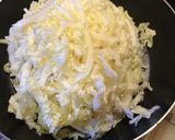 フライパンで豚コマと白菜蒸し焼き作り方2写真