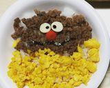 ❁カレーパンマンの2色丼❁作り方1写真