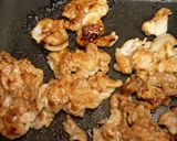 豚こま切れ肉で、ふわふわ生姜焼き☆お弁当作り方4写真