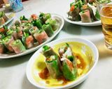 野菜が美味しく食べれるサラダ生春巻き作り方11写真
