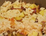 ほんのり甘い唐芋(からいも)ご飯作り方5写真