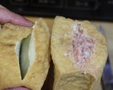 ノンフライヤーで厚揚げの肉詰焼き作り方3写真
