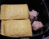 ノンフライヤーで厚揚げの肉詰焼き作り方4写真