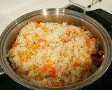 簡単！ツナとコーンの洋風炊き込みご飯☆作り方6写真