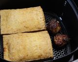 ノンフライヤーで厚揚げの肉詰焼き作り方5写真