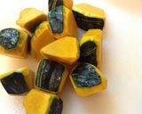 ☆顆粒だしで かぼちゃの煮付け作り方1写真