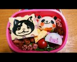 キャラ弁\( ´ω` )/色々♪遠足に！作り方3写真