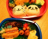 キャラ弁\( ´ω` )/色々♪遠足に！作り方5写真