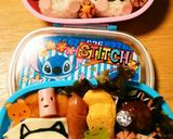 キャラ弁\( ´ω` )/色々♪遠足に！作り方7写真