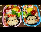 キャラ弁\( ´ω` )/色々♪遠足に！作り方9写真