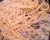 しらすバター醤油パスタ作り方2写真