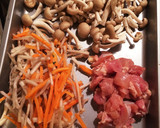 優しい日本飯♡鶏ごぼう茸の炊き込みご飯作り方1写真