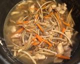 優しい日本飯♡鶏ごぼう茸の炊き込みご飯作り方4写真