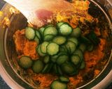 カレーの付け合わせにかぼちゃサラダ作り方5写真