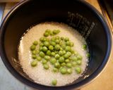 グリーンピースご飯作り方2写真