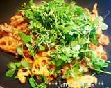 *常備菜*豚肉と蓮根の黒酢生姜炒め♡作り方8写真