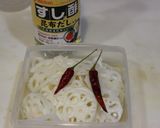 レンジで3分♡酢レンコン作り方1写真