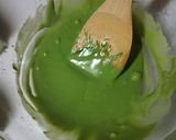 クリームチーズ抹茶もち作り方4写真