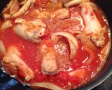 たった3step！鶏肉のトマト煮込み作り方3写真