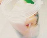 便秘改善に♩♥グリーンスムージー♥作り方1写真