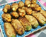 彩り良し♡おくら人参ポテトの肉巻き3種♡作り方14写真