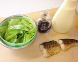 糖質オフ ☆高野豆腐パンでサバサンド☆作り方5写真