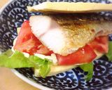 糖質オフ ☆高野豆腐パンでサバサンド☆作り方7写真